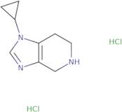 1-Cyclopropyl-1H,4H,5H,6H,7H-imidazo[4,5-c]pyridine dihydrochloride