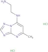 N-(2-Aminoethyl)-5-methyl-[1,2,4]triazolo[1,5-a]pyrimidin-7-amine dihydrochloride