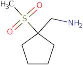 (1-Methanesulfonylcyclopentyl)methanamine