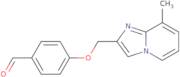 4-({8-Methylimidazo[1,2-a]pyridin-2-yl}methoxy)benzaldehyde