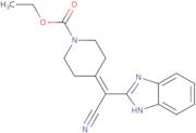 Ethyl 4-[1H-1,3-benzodiazol-2-yl(cyano)methylidene]piperidine-1-carboxylate
