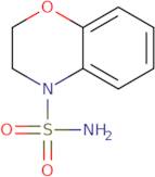 3,4-Dihydro-2H-1,4-benzoxazine-4-sulfonamide