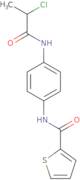 N-[4-(2-Chloropropanamido)phenyl]thiophene-2-carboxamide