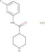 N-(3-Fluorophenyl)piperidine-4-carboxamide hydrochloride