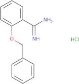 2-(Benzyloxy)benzene-1-carboximidamide hydrochloride