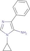 1-Cyclopropyl-4-phenyl-1H-imidazol-5-amine