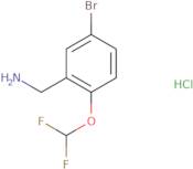 [5-Bromo-2-(difluoromethoxy)phenyl]methanamine hydrochloride