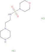 N-[2-(Piperazin-1-yl)ethyl]morpholine-4-sulfonamide dihydrochloride
