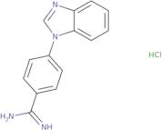 4-(1H-1,3-Benzodiazol-1-yl)benzene-1-carboximidamide hydrochloride