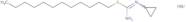 N'-Cyclopropyl(dodecylsulfanyl)methanimidamide hydrobromide