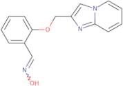 N-[(2-{Imidazo[1,2-a]pyridin-2-ylmethoxy}phenyl)methylidene]hydroxylamine