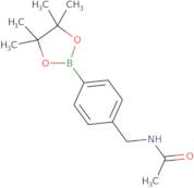 N-(4-(4,4,5,5-Tetramethyl-1,3,2-dioxaborolan-2-yl)benzyl)acetamide