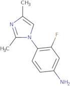 4-(2,4-Dimethyl-1H-imidazol-1-yl)-3-fluoroaniline