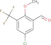 5-Chloro-2-methoxy-3-(trifluoromethyl)benzaldehyde