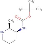 tert-Butyl N-[(2S,3S)-2-methylpiperidin-3-yl]carbamate