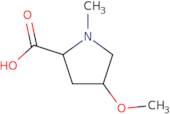 (2S,4S)-4-Methoxy-1-methylpyrrolidine-2-carboxylic acid