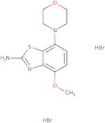 4-methoxy-7-(morpholin-4-yl)-1,3-benzothiazol-2-amine dihydrobromide