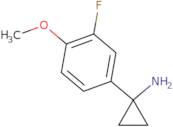 1(3fluoro4methoxyphenyl)cyclopropan1amine hydrochloride