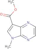 5-Methyl-5H-pyrrolo[2,3-b]pyrazine-7-carboxylic acid methyl ester