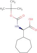 (2R)-2-{[(tert-butoxy)carbonyl]amino}-2-cycloheptylacetic acid ee
