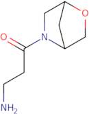 3-Amino-1-(2-oxa-5-azabicyclo[2.2.1]heptan-5-yl)propan-1-one