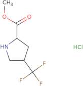 Methyl (2S,4S)-4-(trifluoromethyl)pyrrolidine-2-carboxylate hydrochloride