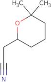 2-(6,6-Dimethyloxan-2-yl)acetonitrile