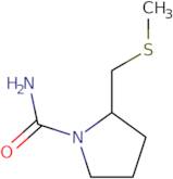 2-[(Methylsulfanyl)methyl]pyrrolidine-1-carboxamide