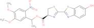 D-Luciferin 1-(4,5-dimethoxy-2-nitrophenyl)ethyl ester