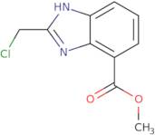 Methyl 2-(chloromethyl)-1H-benzo[D]imidazole-7-carboxylate