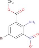 2-Amino-5-bromo-3-nitro-benzoic acid methyl ester