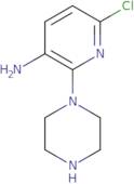 6-Chloro-2-(piperazin-1-yl)pyridin-3-amine