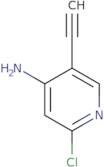 2-Chloro-5-ethynylpyridin-4-amine