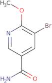 5-Bromo-6-methoxypyridine-3-carboxamide