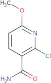 2-Chloro-6-methoxypyridine-3-carboxamide