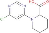 1-(6-Chloro-pyrimidin-4-yl)-piperidine-2-carboxylic acid
