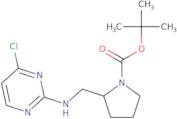 2-[(4-Chloro-pyrimidin-2-ylamino)-methyl]-pyrrolidine-1-carboxylic acid tert-butyl ester