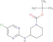 3-(5-Chloro-pyrimidin-2-ylamino)-piperidine-1-carboxylic acid tert-butyl ester