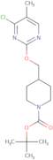 4-(4-Chloro-5-methyl-pyrimidin-2-yloxymethyl)-piperidine-1-carboxylic acid tert-butyl ester