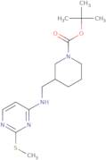 3-[(2-Methylsulfanyl-pyrimidin-4-ylamino)-methyl]-piperidine-1-carboxylic acid tert-butyl ester