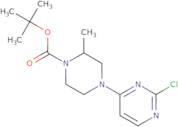 4-(2-Chloro-pyrimidin-4-yl)-2-methyl-piperazine-1-carboxylic acid tert-butyl ester