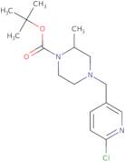 4-(6-Chloro-pyridin-3-ylmethyl)-2-methyl-piperazine-1-carboxylic acid tert-butyl ester