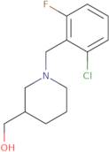 [1-(2-Chloro-6-fluoro-benzyl)-piperidin-3-yl]-methanol