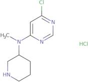 (6-Chloro-pyrimidin-4-yl)-methyl-piperidin-3-yl-amine hydrochloride