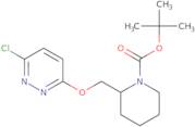 2-(6-Chloro-pyridazin-3-yloxymethyl)-piperidine-1-carboxylic acid tert-butyl ester