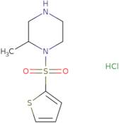 2-Methyl-1-(thiophene-2-sulfonyl)-piperazine hydrochloride