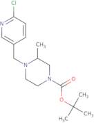 4-(6-Chloro-pyridin-3-ylmethyl)-3-methyl-piperazine-1-carboxylic acid tert-butyl ester