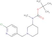 [1-(6-Chloro-pyridin-3-ylmethyl)-piperidin-3-yl]-methyl-carbamic acid tert-butyl ester