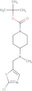 4-[(2-Chloro-thiazol-5-ylmethyl)-methyl-amino]-piperidine-1-carboxylic acid tert-butyl ester