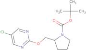 2-(5-Chloro-pyrimidin-2-yloxymethyl)-pyrrolidine-1-carboxylic acid tert-butyl ester